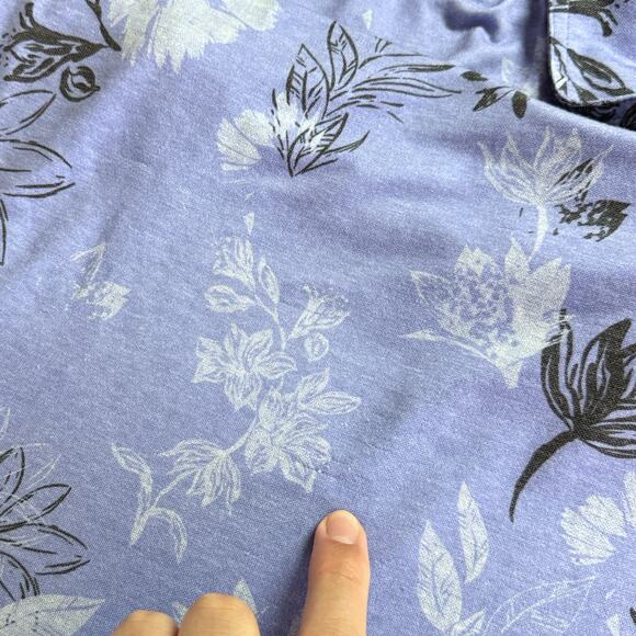 Travis Mathew Featherweight Cruise Polo Heather Violet Storm XXL GUC - Picture 10 of 11